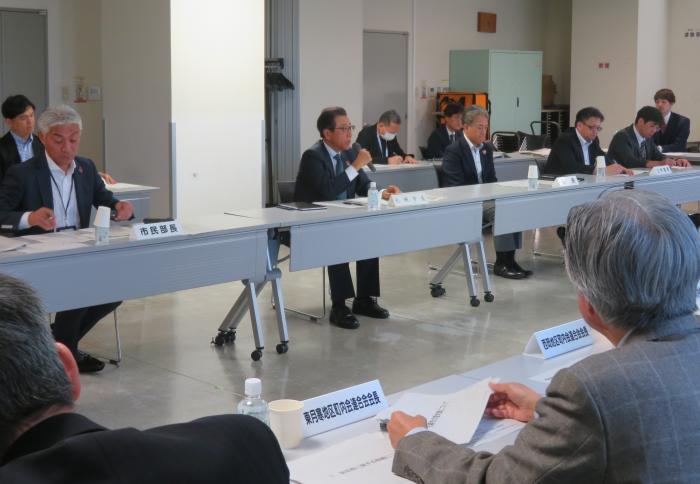 豊平区連合町内会長との意見交換会