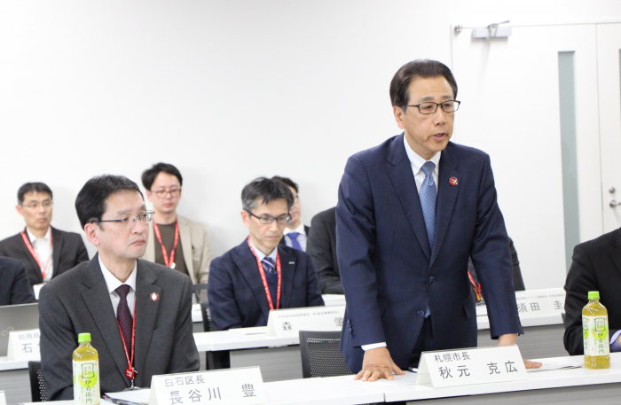 白石区連合町内会長