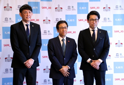 レバンガ表敬訪問
