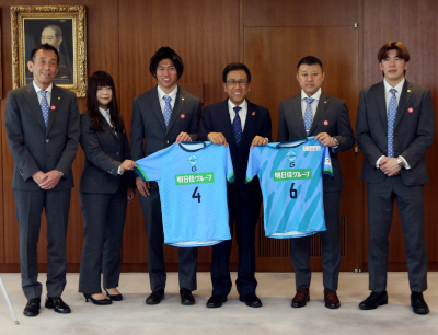 「エスポラーダ北海道」と「エスポラーダ北海道イルネーヴェ」の皆さまがお越しになりました