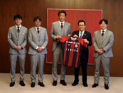 北海道コンサドーレ札幌の皆さまがお越しになりました