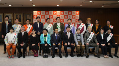 株式会社よしもとセールスプロモーション&エリアアクションとの「さっぽろの『笑顔になれる街づくり』の実現に向けた連携協定」締結式を