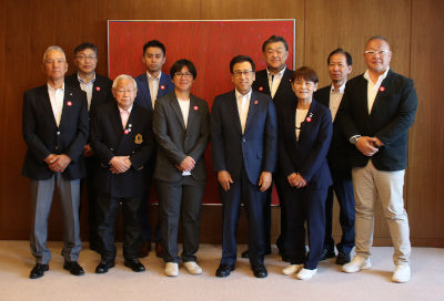 公益財団法人日本ソフトボール協会・北海道ソフトボール協会・札幌ソフトボール協会の皆さまがお越しになりました
