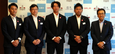 「JR北海道硬式野球クラブ」の皆さまがお越しになりました