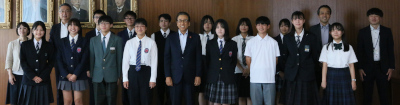 シンガポール少年少女交流事業国報告会に出席しました