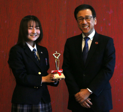 国際声優コンテスト「声優魂」最優秀賞受賞者がお越しになりました