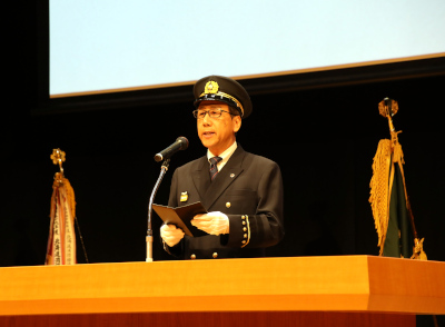 令和8年札幌市消防出初式に出席しました