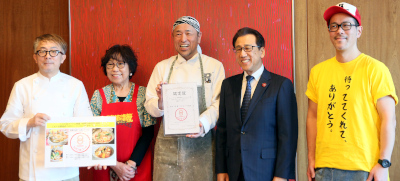 カレーのマチさっぽろ推進委員会の皆さまがお越しになりました