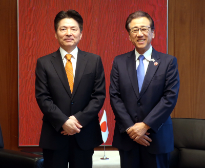 駐札幌大韓民国総領事がお越しになりました