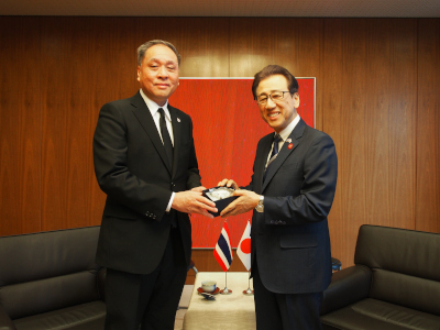 駐日タイ王国特命全権大使がお越しになりました