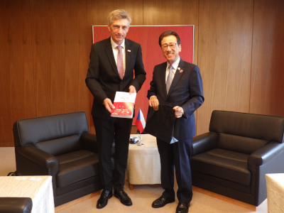 駐日チェコ共和国特命全権大使がお越しになりました