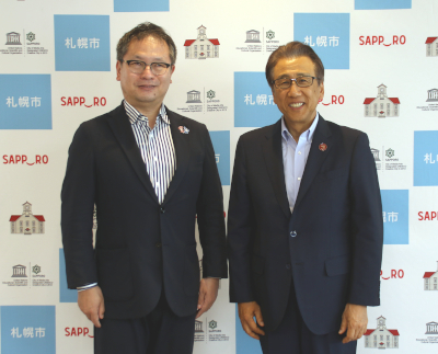 河合スポーツ庁長官表敬訪問