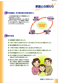 ひきこもりに関する普及啓発パネル「家族の対応」の画像