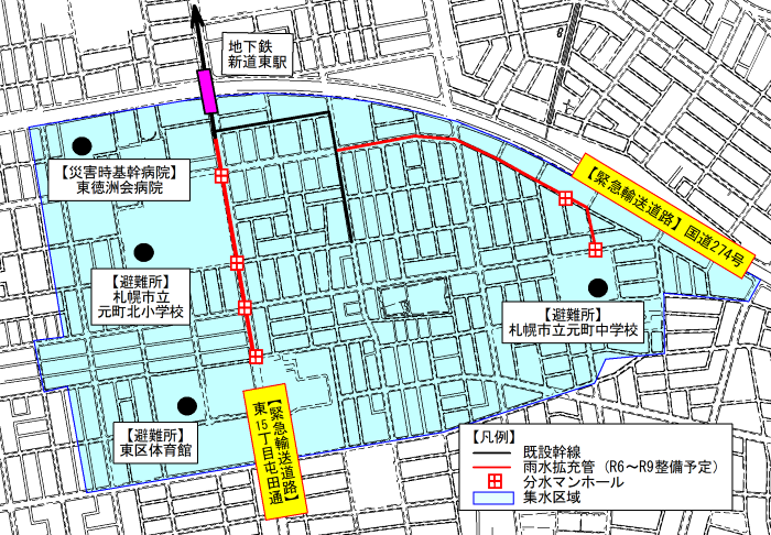 3新道東位置図