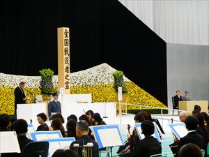 式典の様子