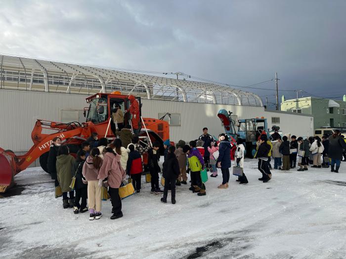 除雪機械試乗体験