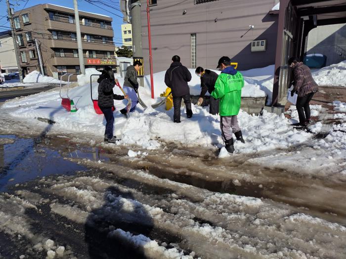 除雪ボランティア（消火栓）
