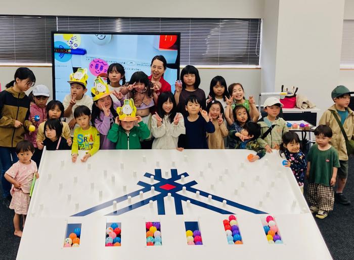 子ども達と記念撮影