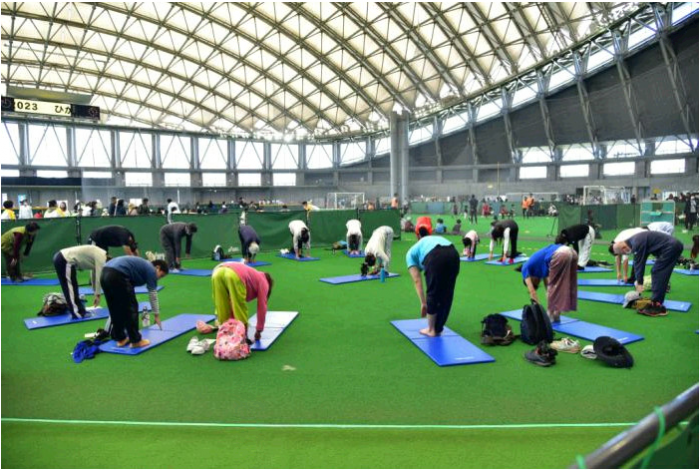 ひがしく・健康スポーツまつりの様子