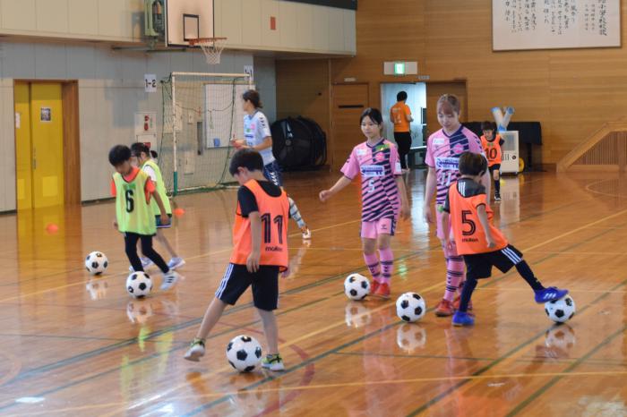 サッカー体験会in札苗緑