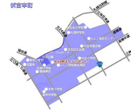伏古本町map2