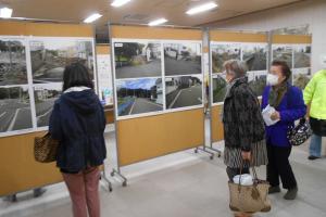 胆振東部地震の写真パネル展