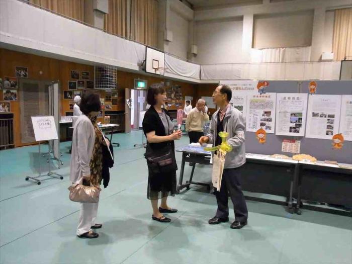 天使大学の天使祭2018の会場の様子1