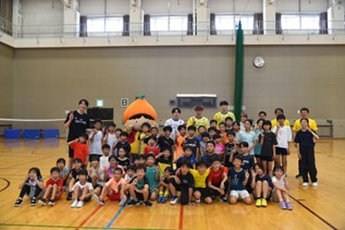 バレーボール体験会全体集合写真