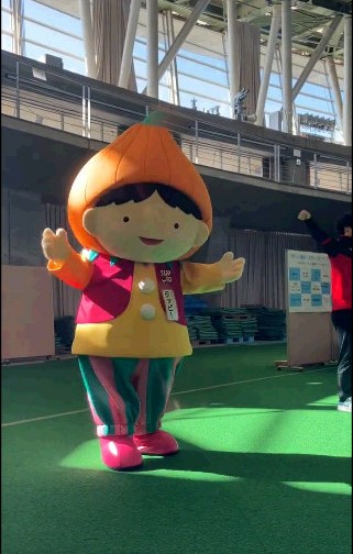 タッピーがラジオ体操