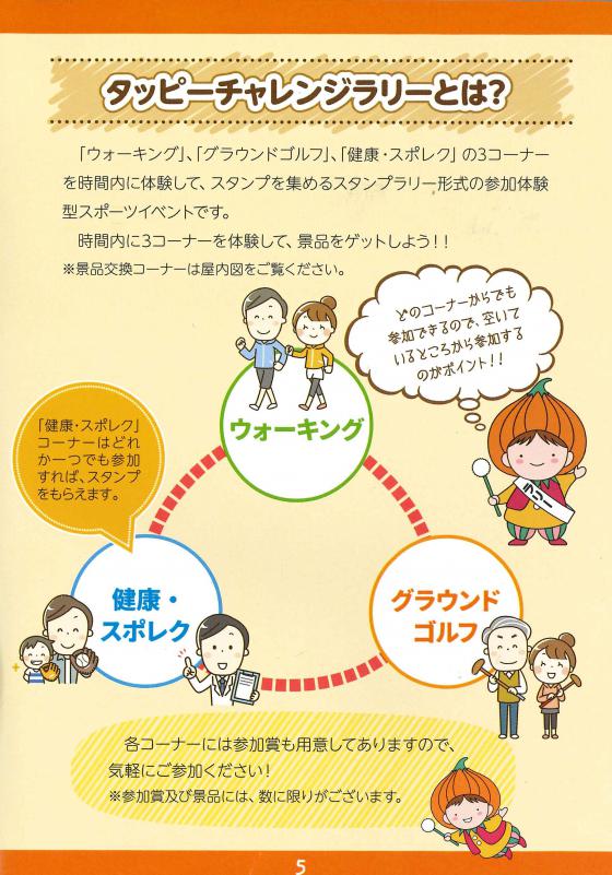健康スポーツまつり告知2