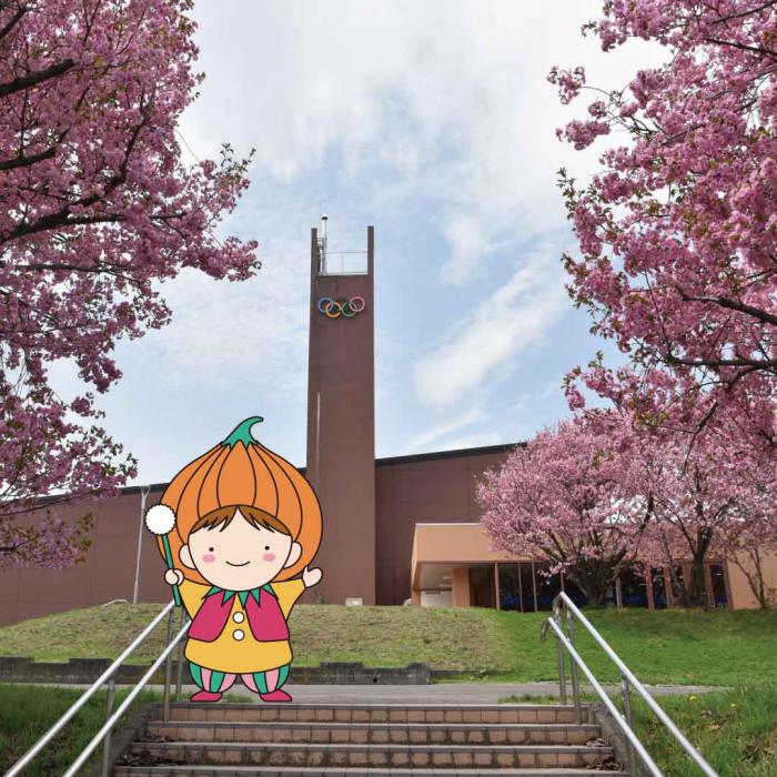 美香保公園桜