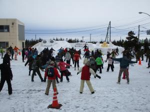 雪の祭典の様子