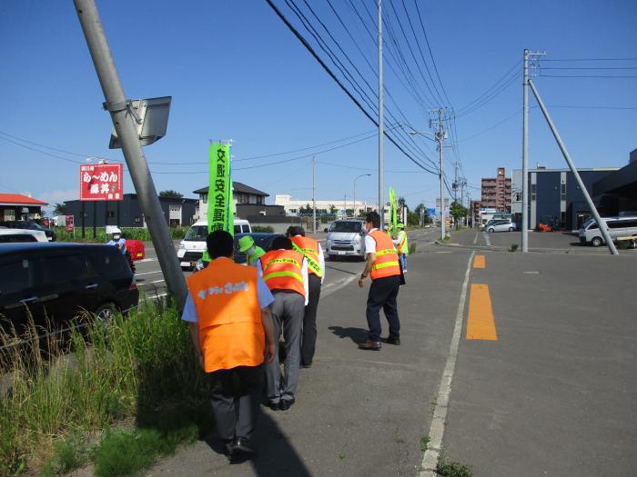 夏の交通安全市民総ぐるみ運動街頭啓発2