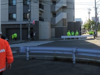 交通安全運動の様子