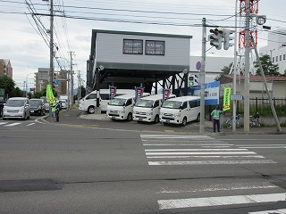 交通安全運動の様子