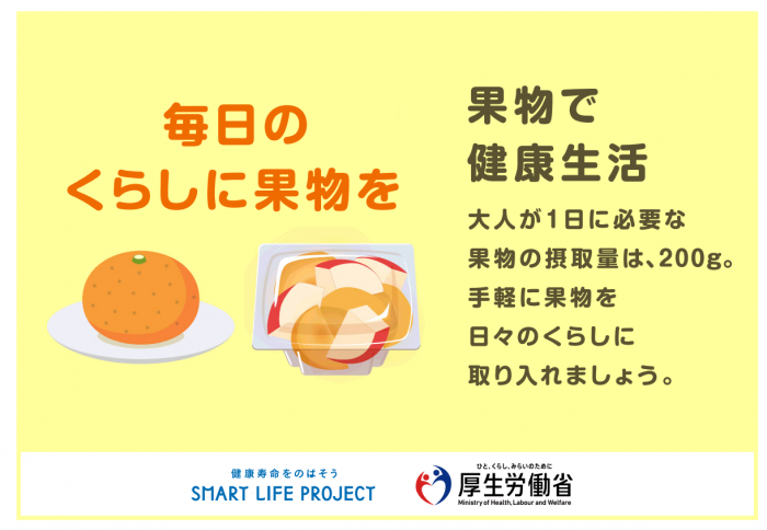 食生活改善普及運動果物