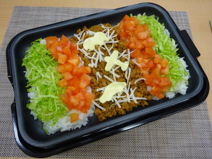 タコライスの写真