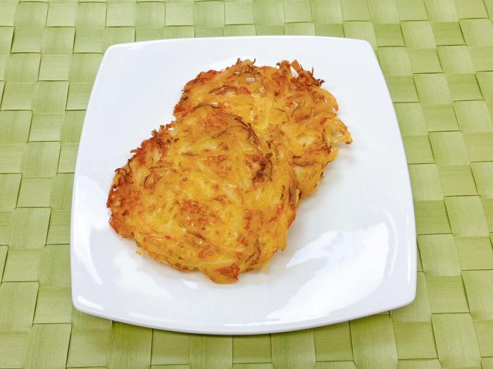 じゃがいもとキャベツのチーズおやきの写真