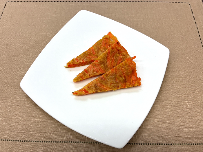 にんじんチヂミの写真