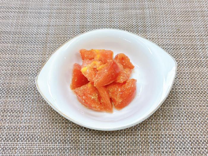 トマトのナムルの写真