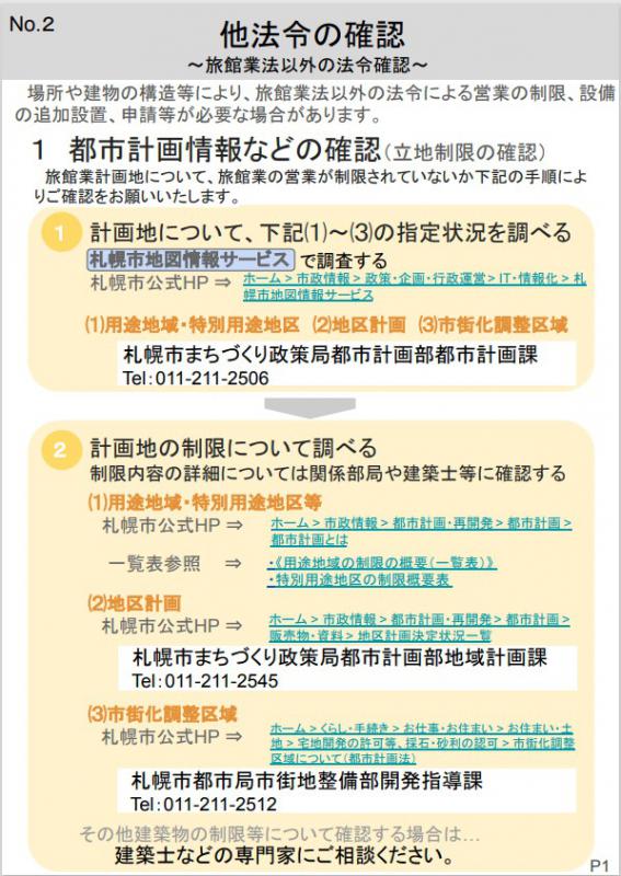 旅館業リーフレット2