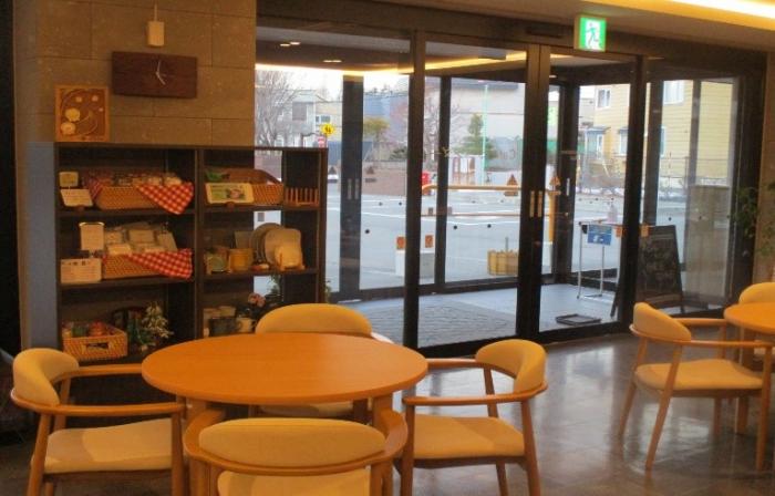 菓子工房ぽろの店内風景