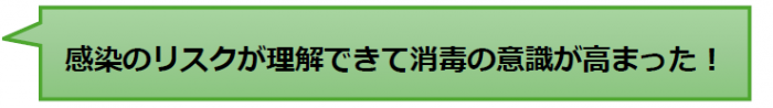緑吹き出し