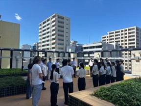 中央区役所の見学