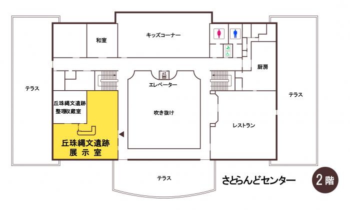 展示室配置図