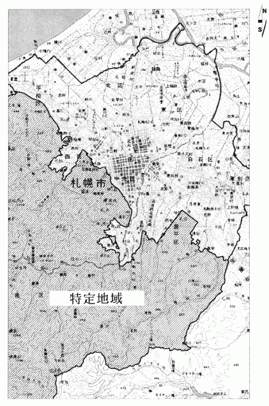 特定地域図