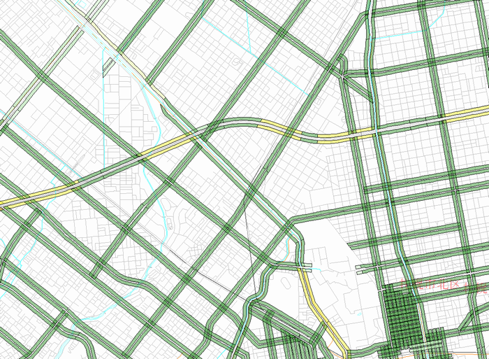 区間別集計データ　北区（南部）　夜間