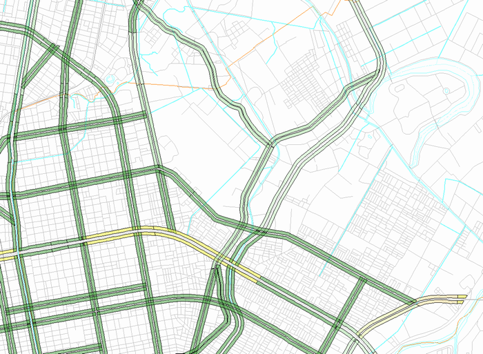 区間別集計データ　東区（北部）　昼間