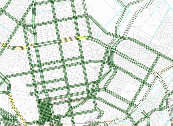 区間別集計データ　東区（南部）　夜間
