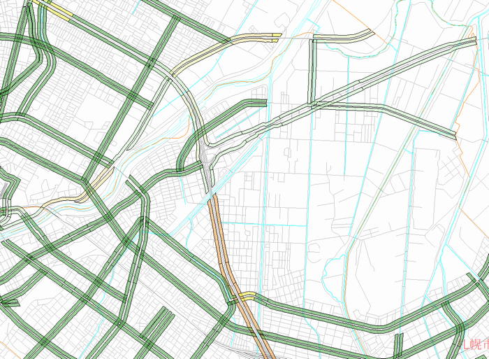 区間別集計データ　白石区（北部）　昼間